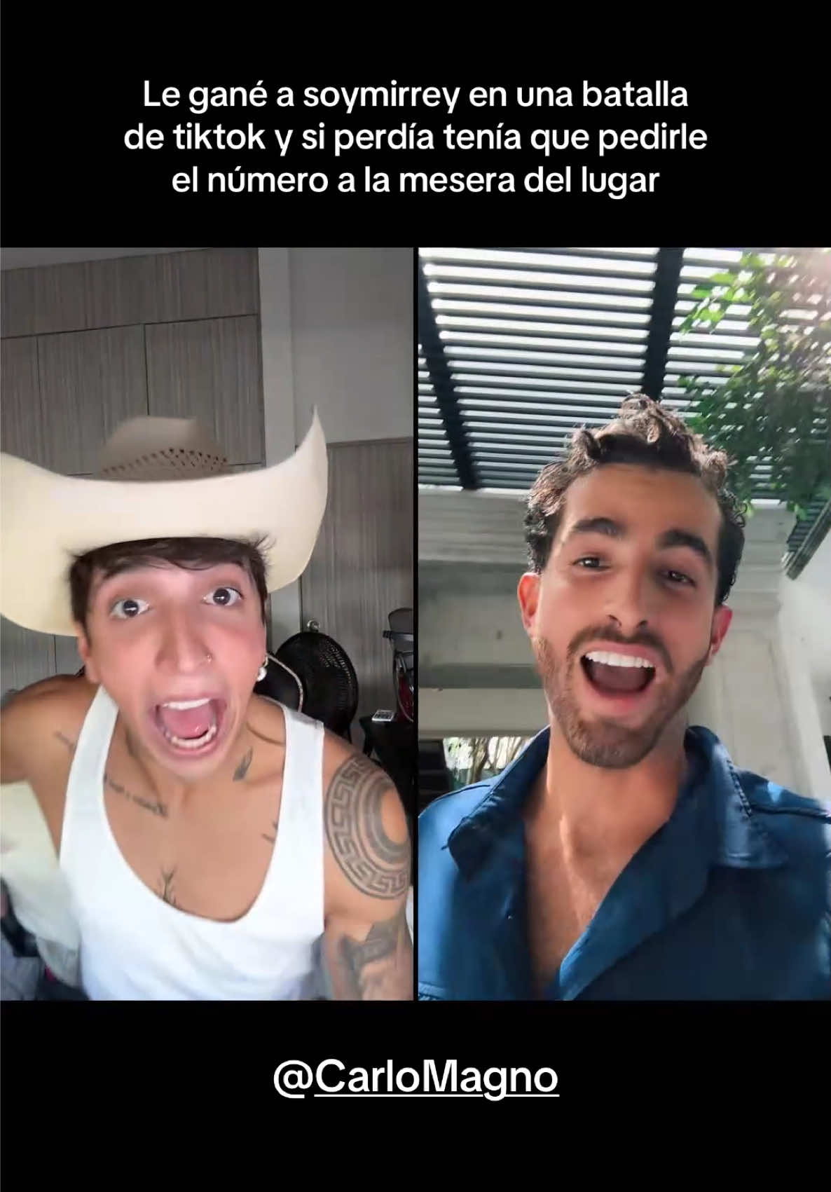 Si lo hizo wey, se rifó el @Carlo Magno #tiktoklive #livehighlights 