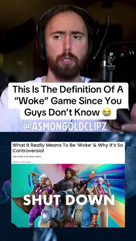 Helping People Understand What A Woke Game Is #asmongold #asmongoldclip #gamingtiktok #wokegaming #GamingOnTikTok 