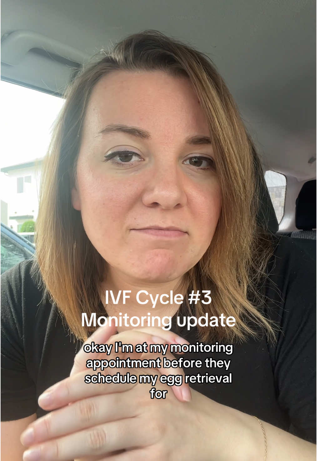 Eggies are being a little slow, but maybe this is a tortoise and the hare situation.  #ivf #ivfcycle #eggretrieval #ivfstims 