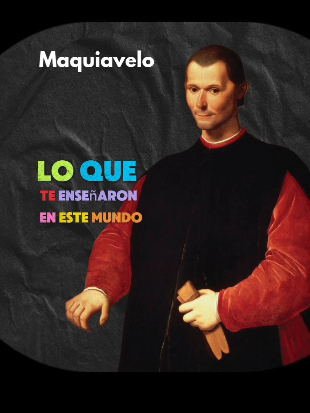 Enseñanzas de maquiavelo, estas de acuerdo?  #maquiavelo #motivación #sabiduria #Mentalidad #modoguerra #noexcuses #maquiavelico #viral #parati 