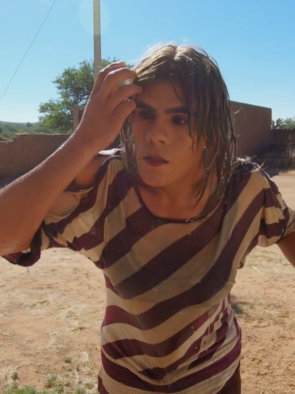 le dieron su buena remojada #doñacoco #humor #parati