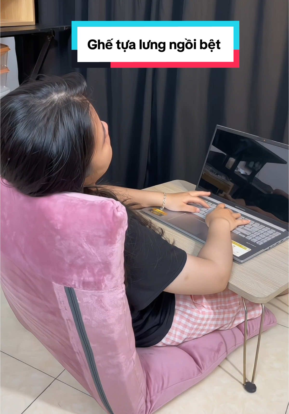 Ghế tựa lưng ngồi bệt , ghế tựa lưng nằm thư giãn, ghế decor #ghetualung #ghetualungtatami #ghetualung5capdo #xhtiktok #thanh_xuan2x 