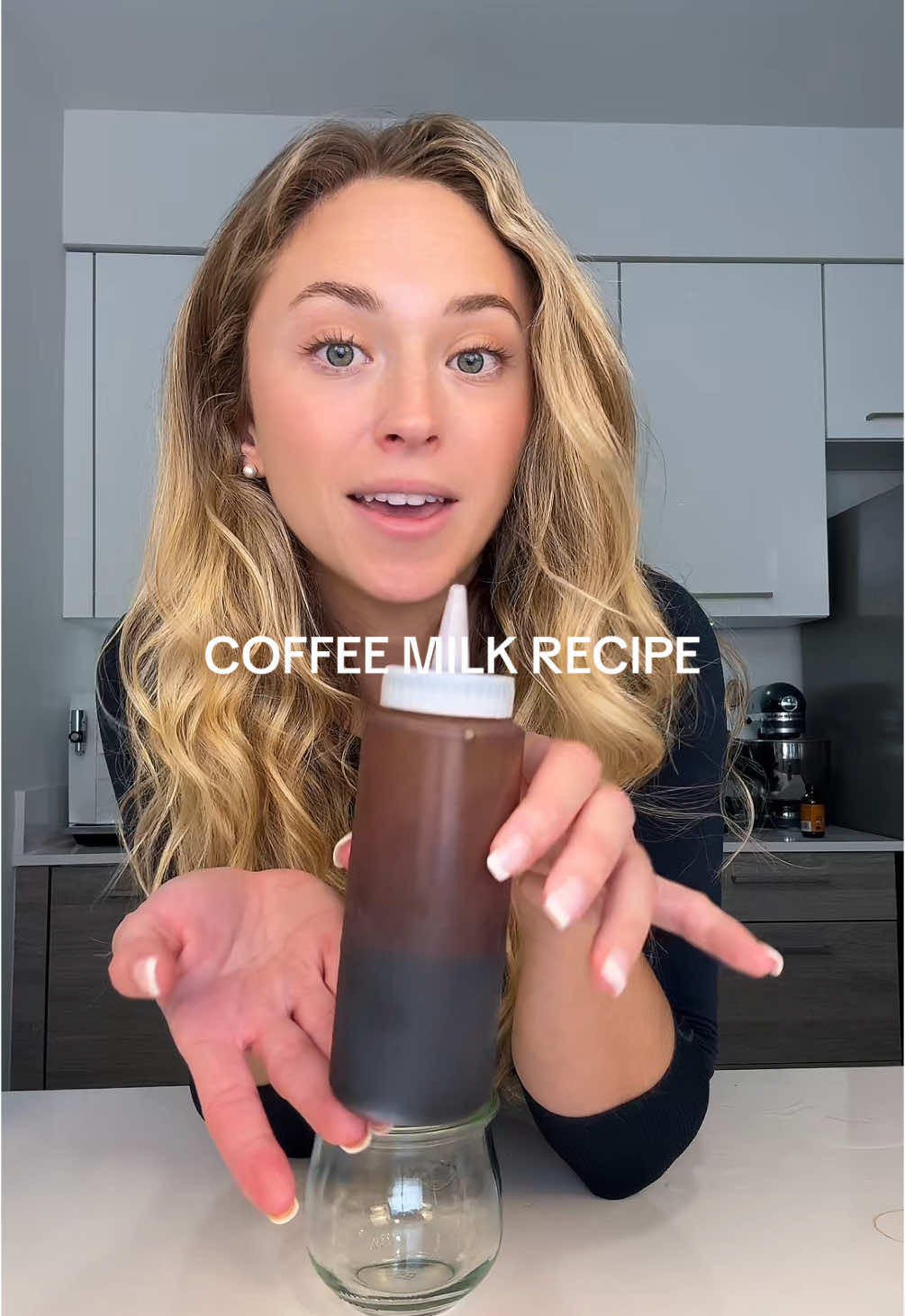 Replying to @ANS!! COFFEE MILK RECIPE!! #coffeeathome #icedcoffeerecipe #dunkalatte #coffeemilk 