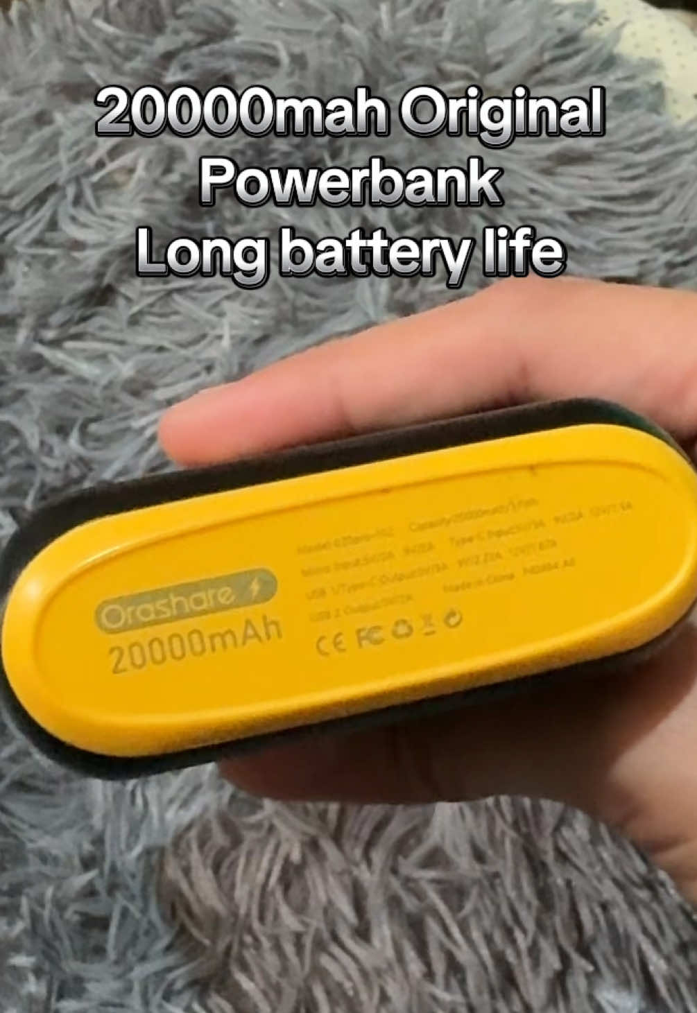 POV: NAGSALBA SA’KIN NUNG WALANG KURYENTE 🤪 ORASHARE POWER BANK CHECK THE YELLOW BASKET😉🤗💗 #orasharepowerbank #orashare #orashareph #powerbank #iphone #android #lifebattery #trending 