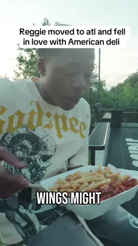 Reggie moved to atl and fell in love with American deli #americandeli #girlhefunny1x #reggie #clips 