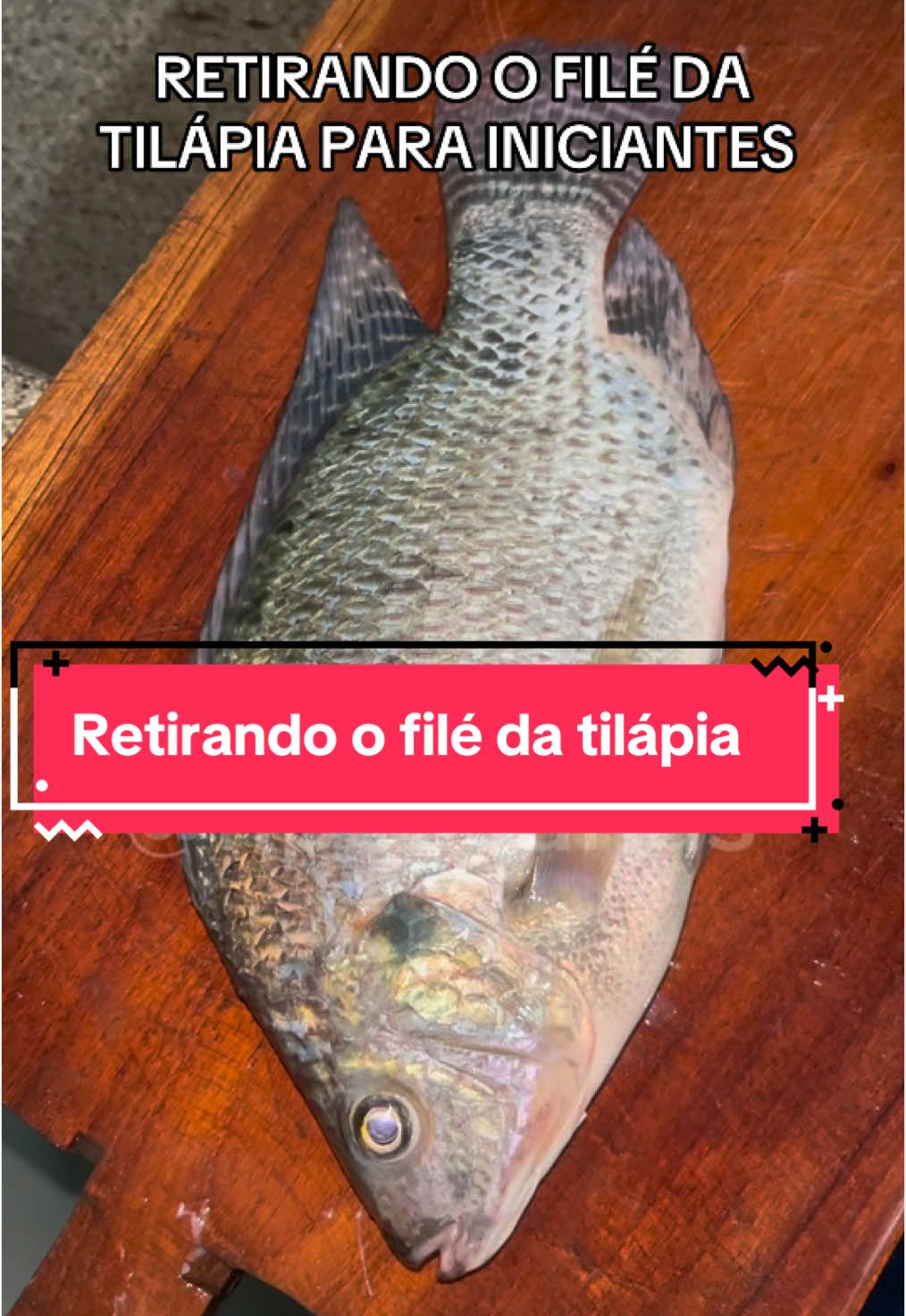 Como retirar o filé da tilápia mais fácil #pescador #pescaria #dicadepesca #tilapia #filedetilapia 