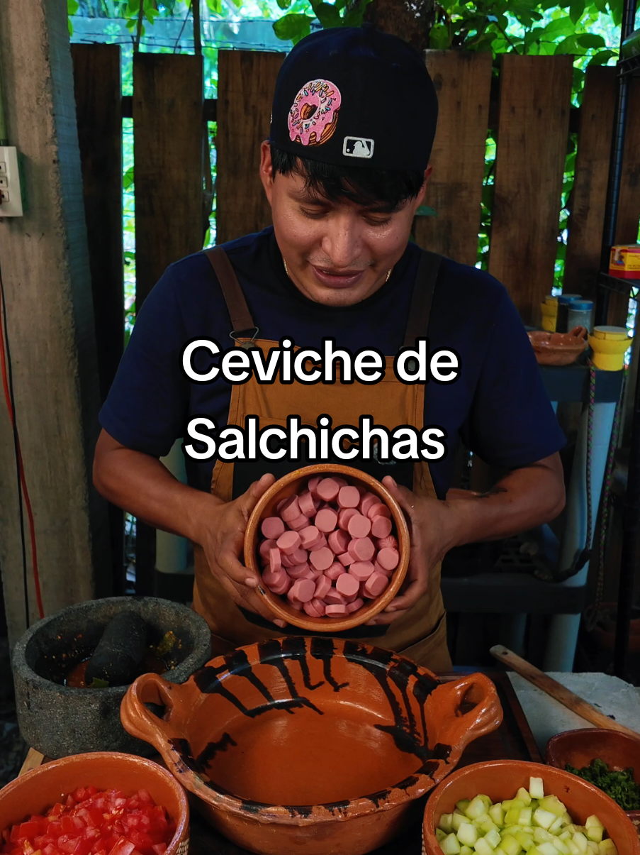 ¡Ceviche de Salchichas! #yosoycocinero #recetas #recetasmexicanas #comidamexicana #recetafacil #ceviche #cevichedesalchichas 