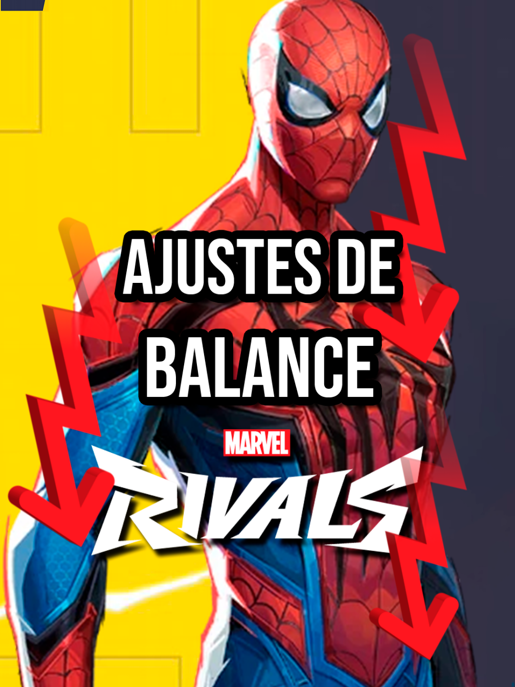 Ajustes de Balance de Marvel Rivals 🤯🤓 #MarvelRivals #hellfiregala #MarvelRivalsPartner #adjustment #AjustesdeBalance #Spiderman #Nerf #Buff #Duelista #Duelist #Vanguard #strategist 