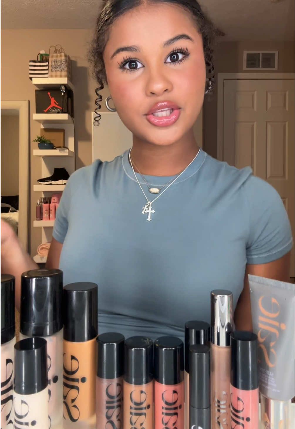 love it here @Saie #saie #haul #grwm #makeup #foryou💕 