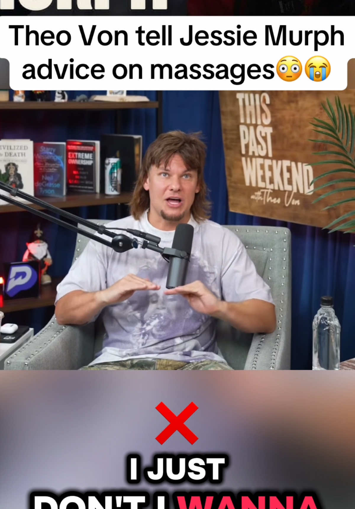 Theo von gives Jessie Murph advice on massages😳😳💀 who do you agree with?  #fyp #fypシ #funny #viral #blowup #comedy #joke #bid #skit #comedian #massage #body #touching #flirt #entertainment #humour #excited #awkward #cute #fyppppppppppppppppppppppp #trending @Theo Von 