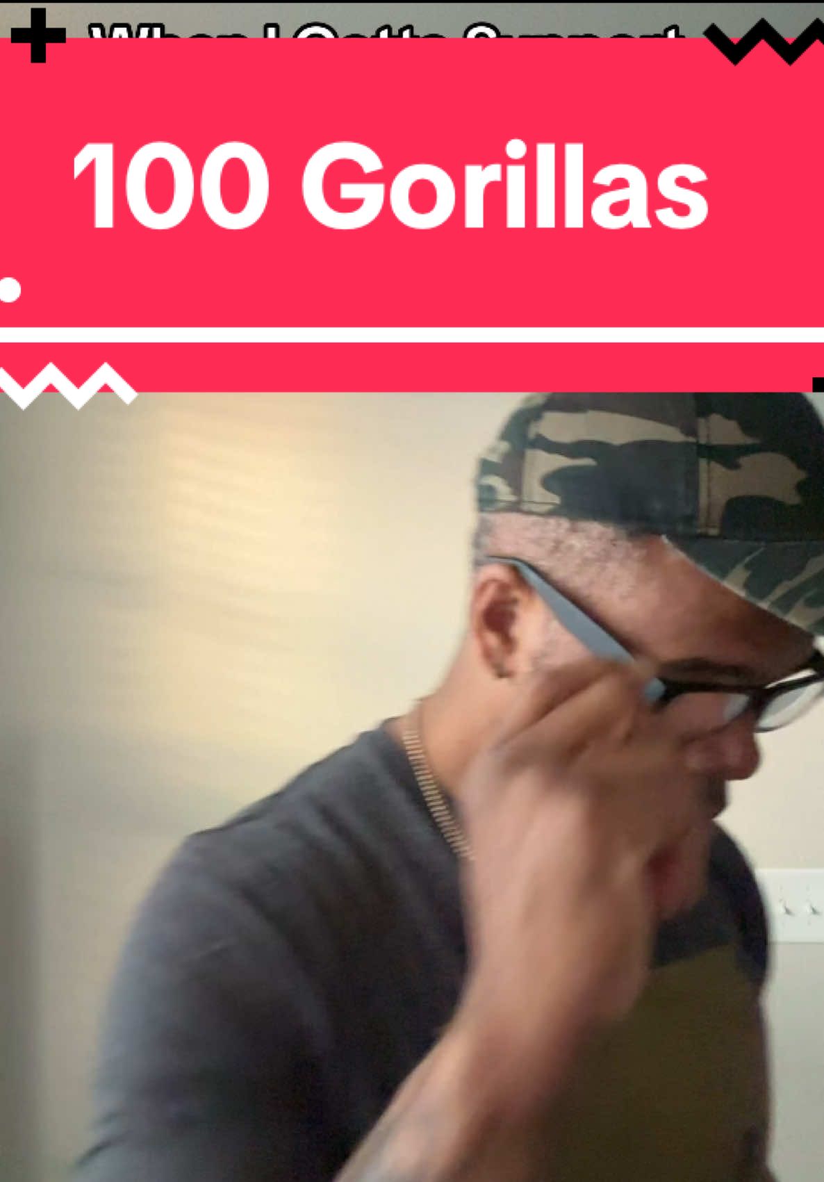 #100gorillas #Gorilla #menvsgorilla #100gorillas #100menvsgorrilla #menvsgorilla