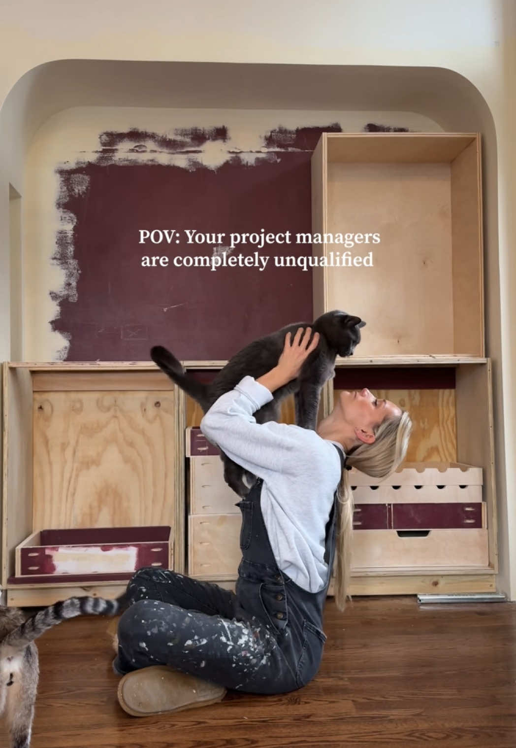 It’s a team effort around here  #catslovers #catmom 