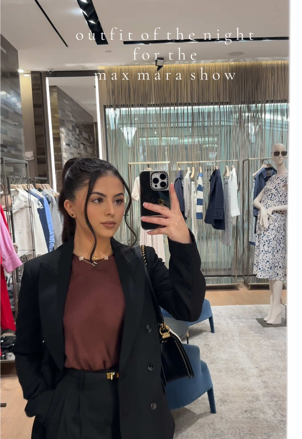 🤎 #fashionshow #fashiontiktok #maxmara #tysonscorner #tysonsgalleria #dmvtiktok #dmvfashion #nova @Max Mara @TysonsCornerCenter 