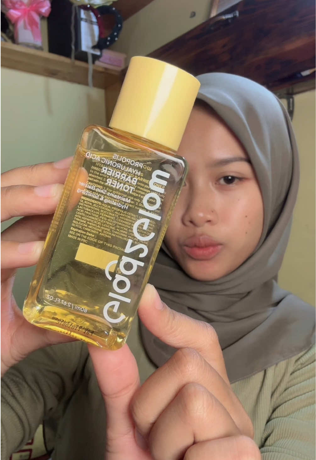 Toner sebagus ini ga ada yang punya? Nyesel deh pokonya 😭🙌🏼❤️ #toner #glad2glow #kuning #tonerglad2glow #GRWM🌱 
