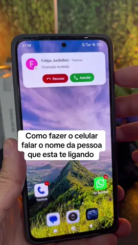 Como fazer o celular falar o nome da de quem esta esta te ligando #celulares #celular #redmi 