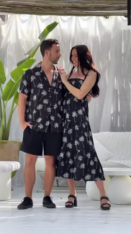 Love is in the air ❤️ Explore our range of couples matching shirts and dresses for your next couples vacation or date night 🌴✨ #couplegoals❤️ #hawaiianshirt #islandstyleclothing #couplesset #couplesvacation