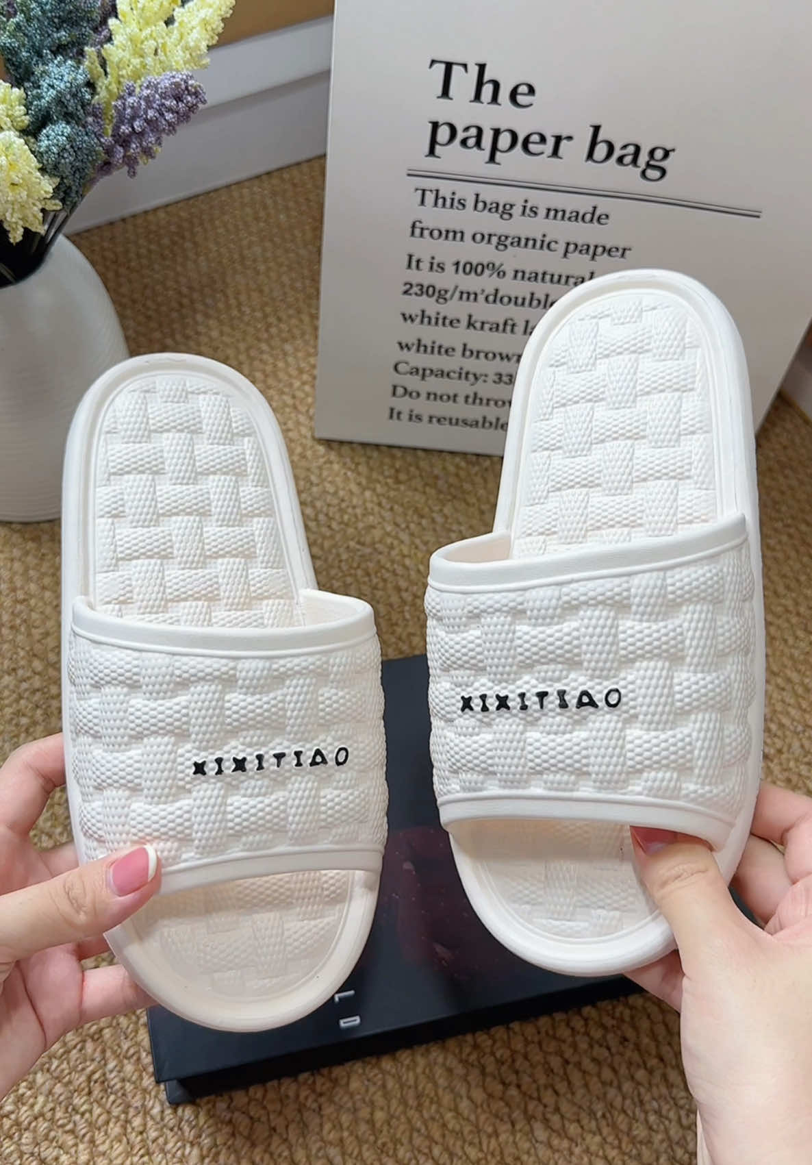 Dép đi trong nhà #depditrongnha #depnamnu #depxinh #depnu #xuhuong #thinhhanh #tiemgiaycuanang 