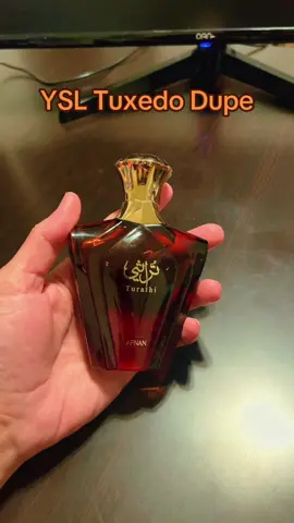 If YSL Tuxedo is out of your budget, get Turathi Afnan Brown. Smells great. Unisex so great cologne for men or great perfume for women. I love this thing.  #fragrance #cologne #fragrancetiktok #perfumes #perfumeforwomen 