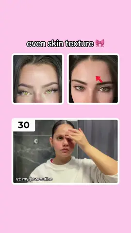 full tutorials on my youtube channel: my glow routine 🎀 #exercise #GlowUp #viral #foryoupage #workout #tutorial #girlstips #fürdich #fy #fyp #foryou #furdich #beautytips #skincare #glowuptips #skincare #forehead 
