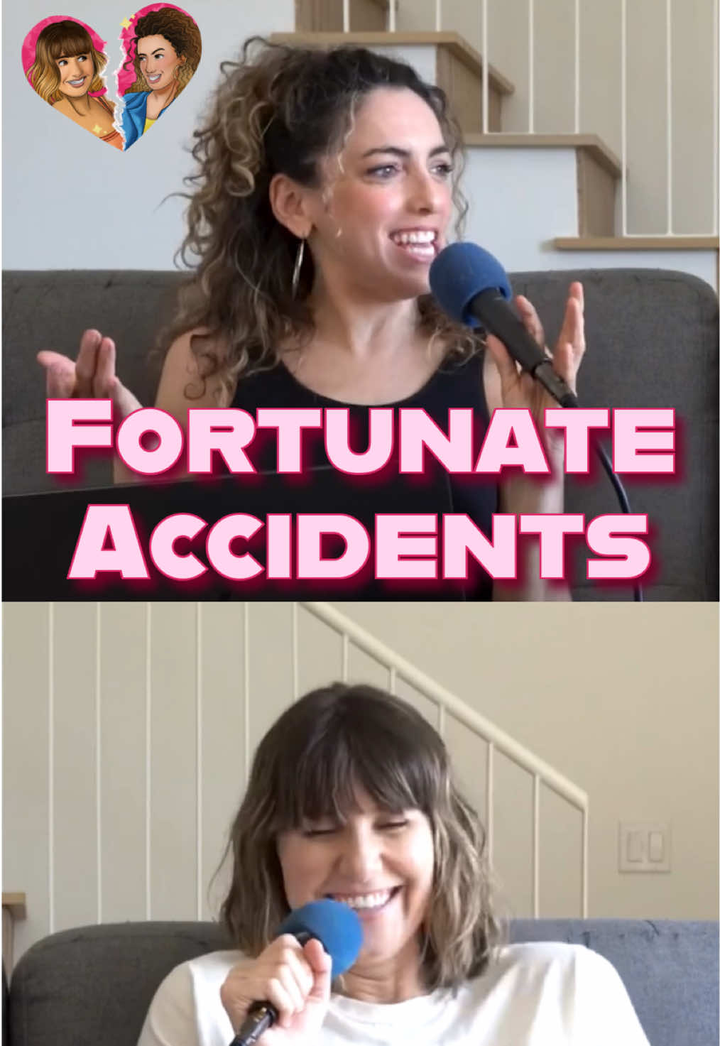 Have you ever had a fortunate accident?? Listen to our full discussion of Serendipity! Out now 💖 #serendipity #podcast #podcastclip #comedypodcast #datingpodcast #romcoms #relationships #whenharrydumpedsally #meetcute 