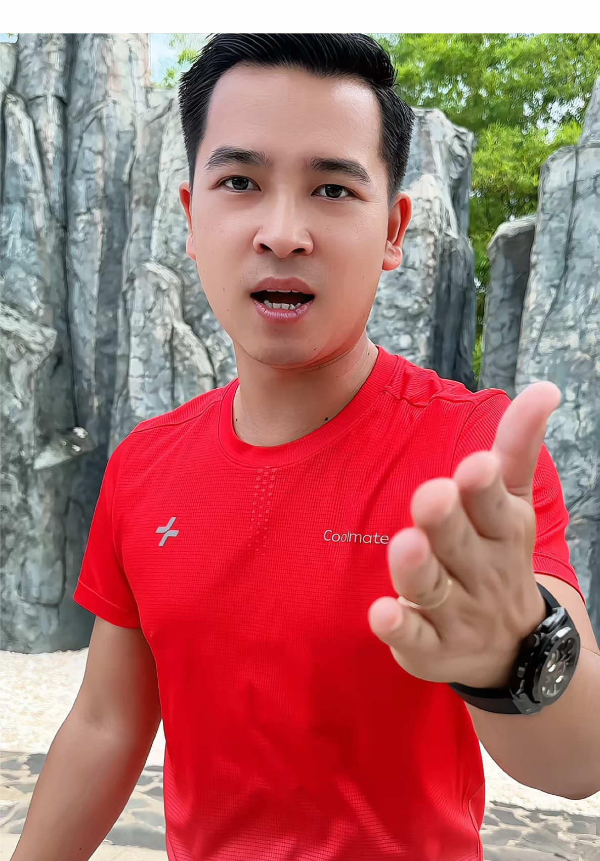 Áo Thun Nam Chạy Bộ Graphic Dot Thoáng Khí