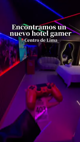 Al fin un hotel gamer más cerca 🤩👾🎮🕹️ Apenas nos enteramos, nos fuimos corriendo 🏃🏽‍♀️💨🏃🏼 ✨Hotel Xnox✨ sede Centro Cívico  📍Av 28 de Julio 1032, (frente al parque de la exposición)  #hoteles #tematico #gamer #hotelgamer #parejas #perú #limaperu #peru🇵🇪 #suite #moteles #motel #gamer #ps4 #ps2 #ps1 #RoomTour 