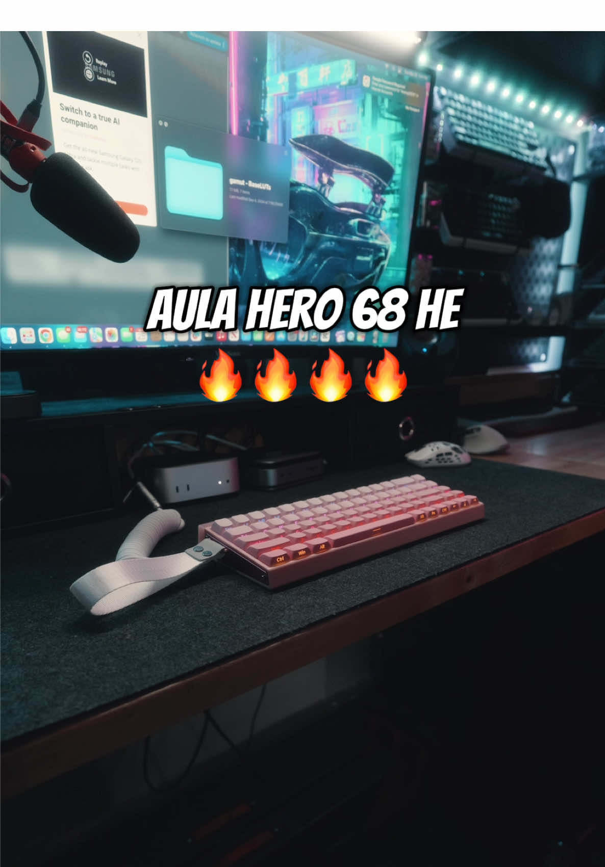 If you got $80 to spend and performance is top priority. This would be my gaming keyboard recommendation. The aula hero 68 HE is a BEAST #gamingkeyboard #gamingkeyboards #gamingkeyboardasmr #gamingsetups 