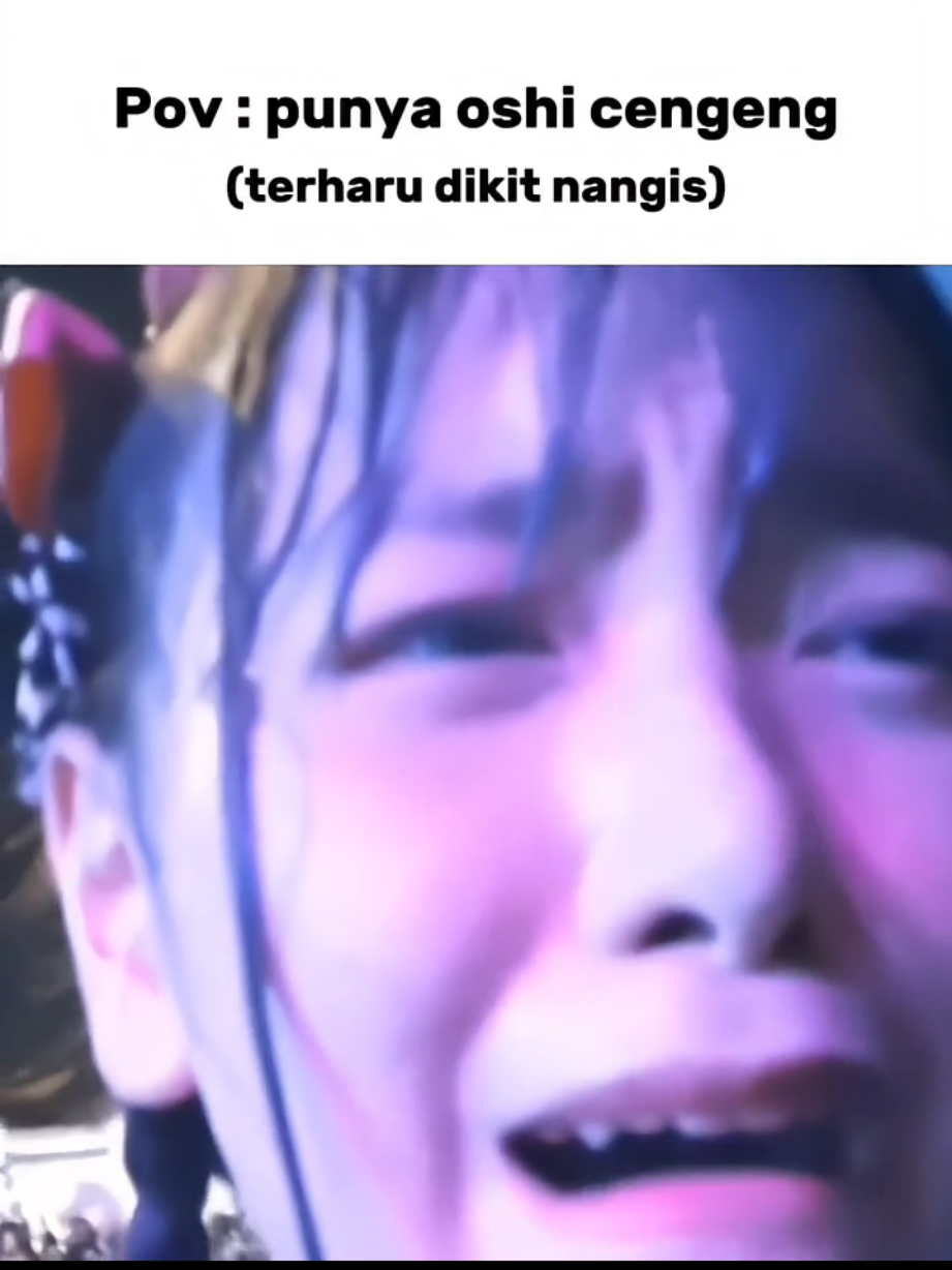 gampang nangis bgt anaknya😭🤏  . #lilyjkt48 #gen12jkt48 #jkt48 #jkt48newera #memejkt48 