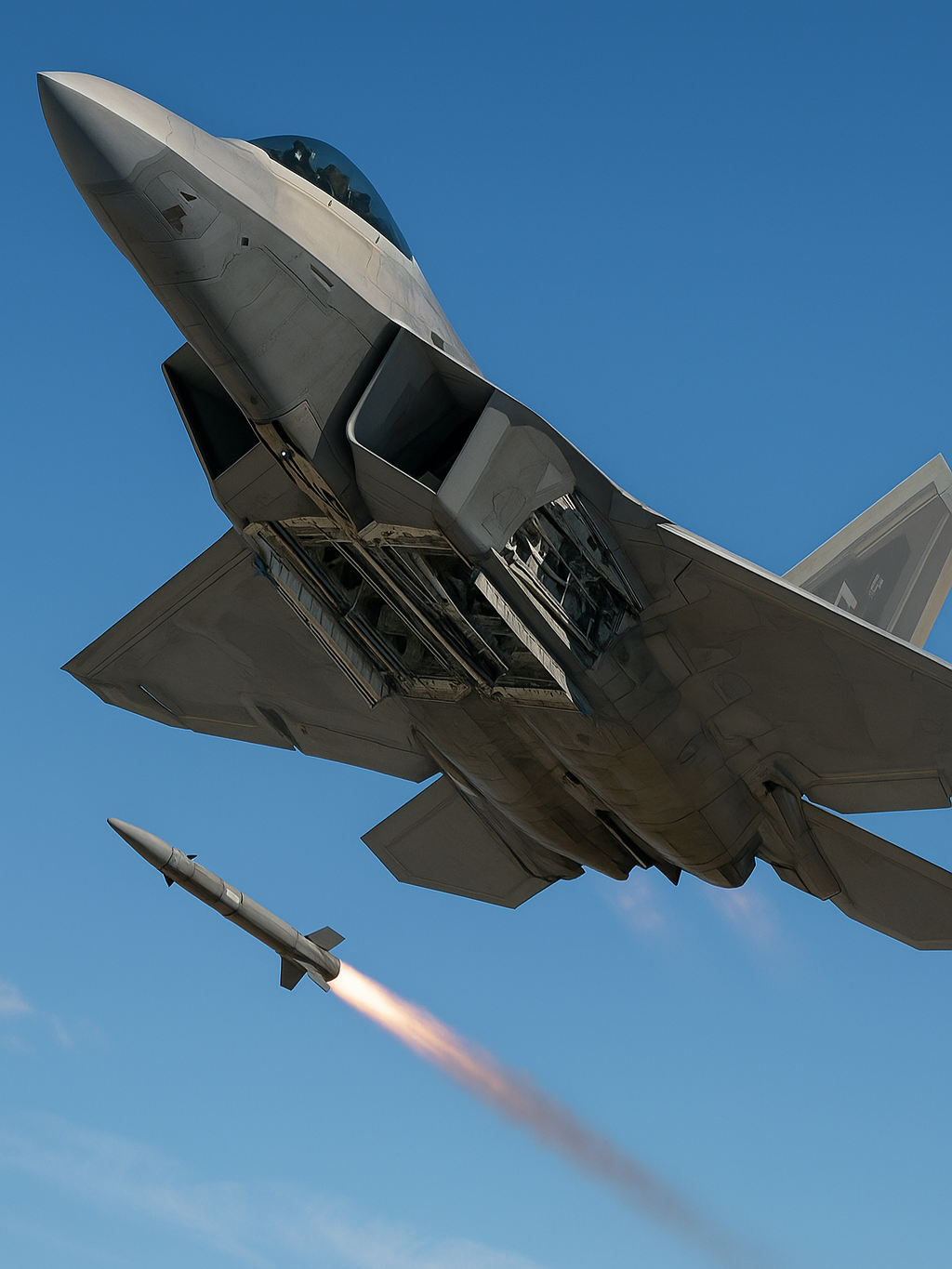 F-22 Raptor: Kẻ Kết Liễu Trên Bầu Trời #vũkhíquânsự #máybaychiếnđấu #F22RAPTOR