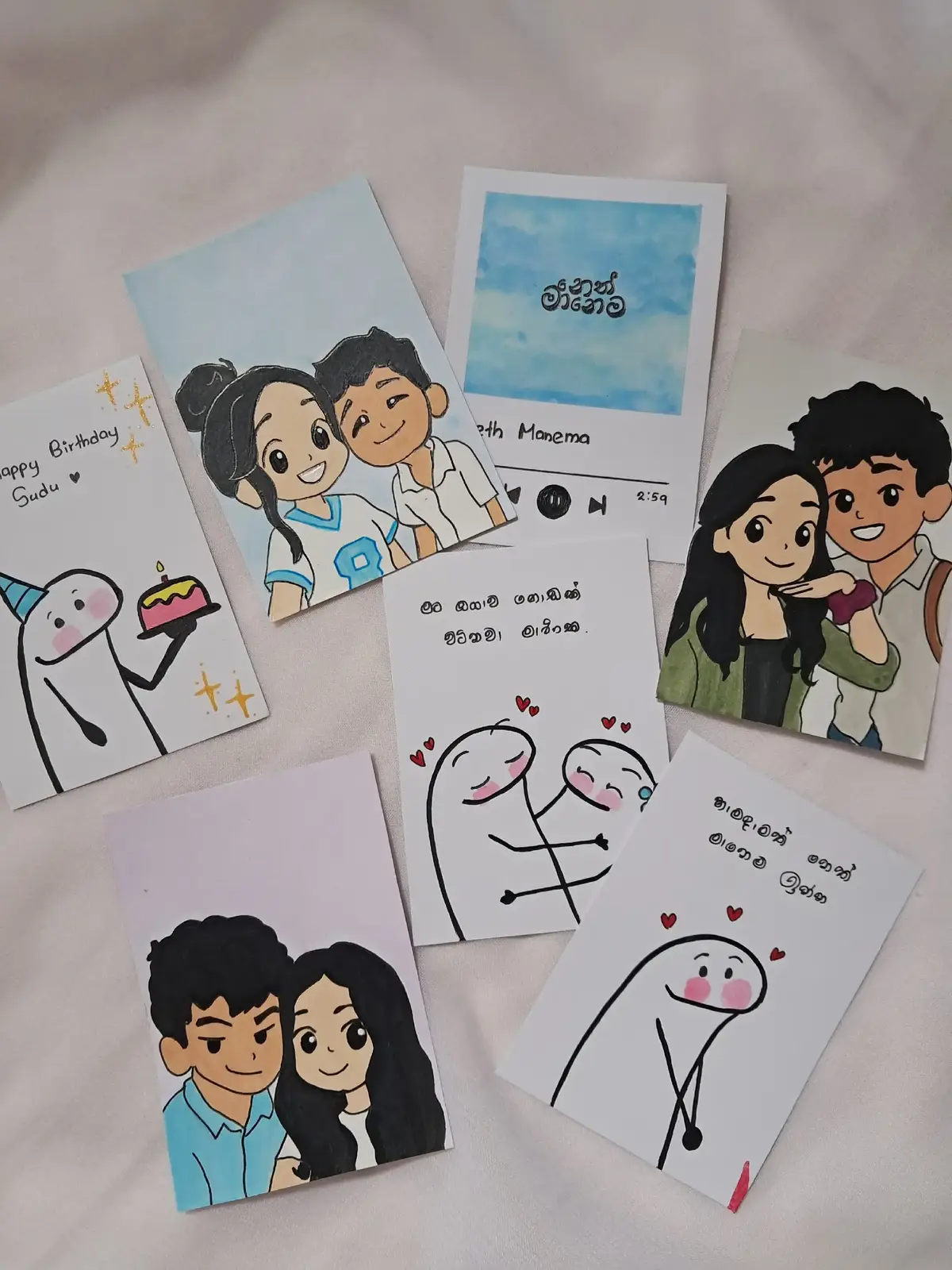 Cute Love Notes ✨️🌸  Place your orders from whatsapp  074 3133240 📩  . #handmadebymuthu #foryou #foryoupage #fyp #lovenote #lovenotes #handcraft #Love #giftideas #virallllllllllllll 