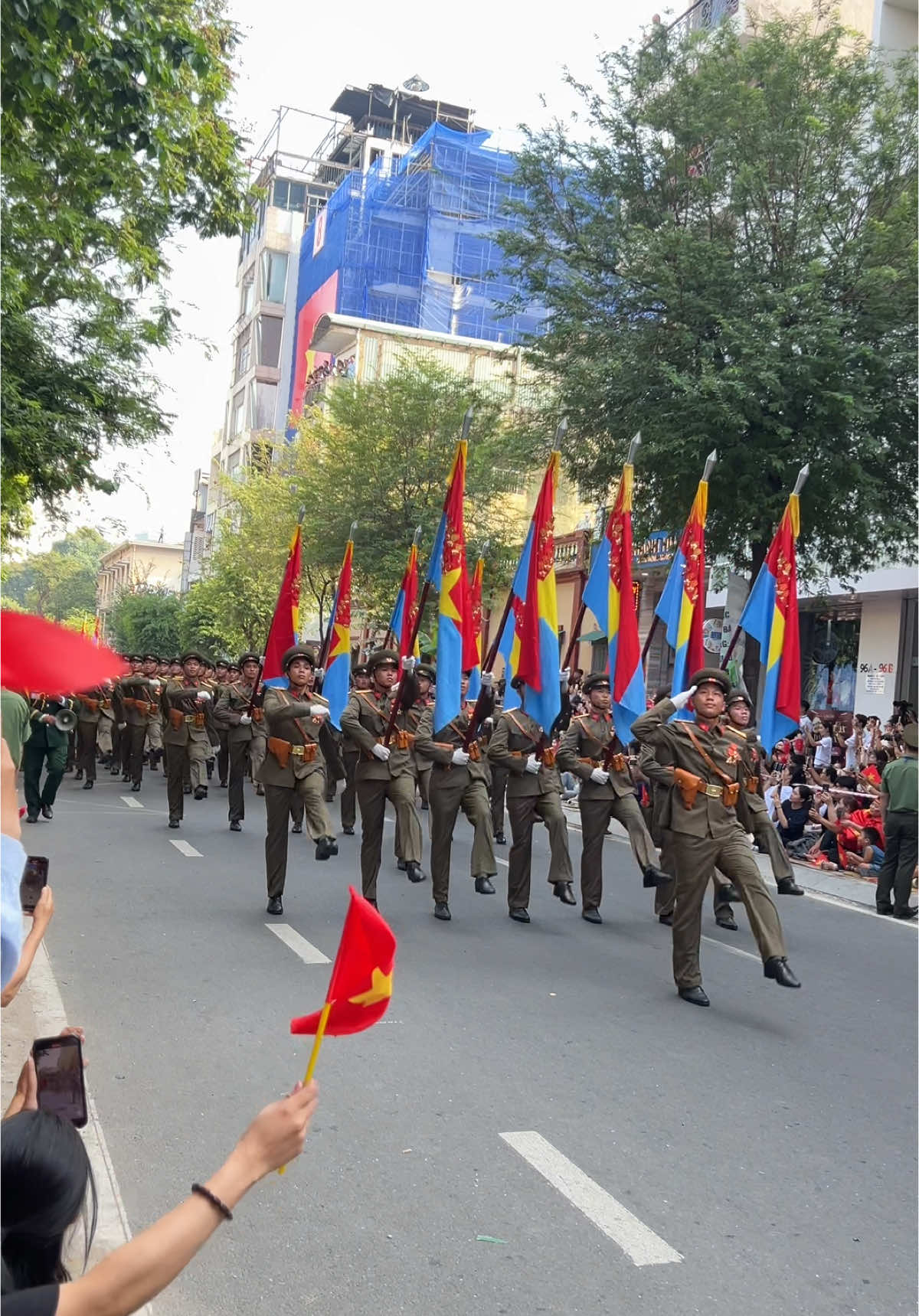 Khối Năm cánh quân 🇻🇳❤️ #dieubinh #50namngaygiaiphongmiennam #dieubinhdieuhanh #30thang4 