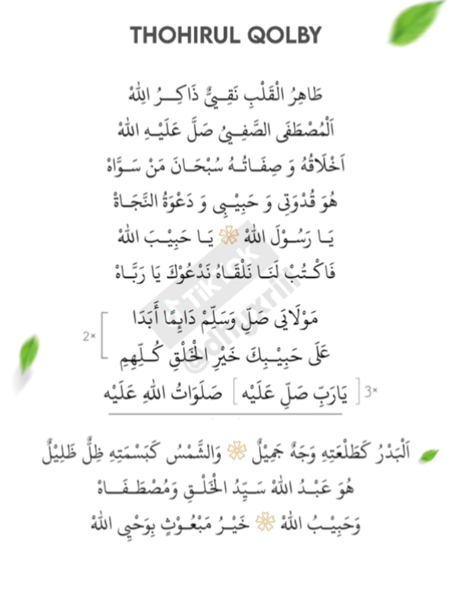 Thohirul Qolbi versi Cak Sani  & cak fandi @ذ 👈🏻 (huwa ahmadun)#liriksholawat #thohirulqolbi 