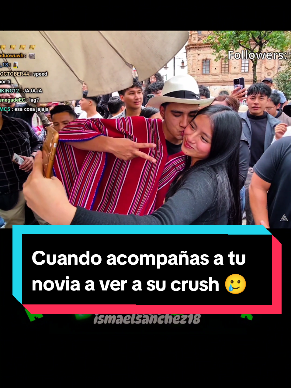 Cuando acompañas a tu novia a ver a su crush 🥲 #ismaelsanchez #kick #Viral #video #humor #contenido #memestiktok #paratiiiiiiiiiiiiiiiiiiiiiiiiiiiiiii  #yo #youtubeshorts #short #ecuador #pov #cuenca #ligando #novia 