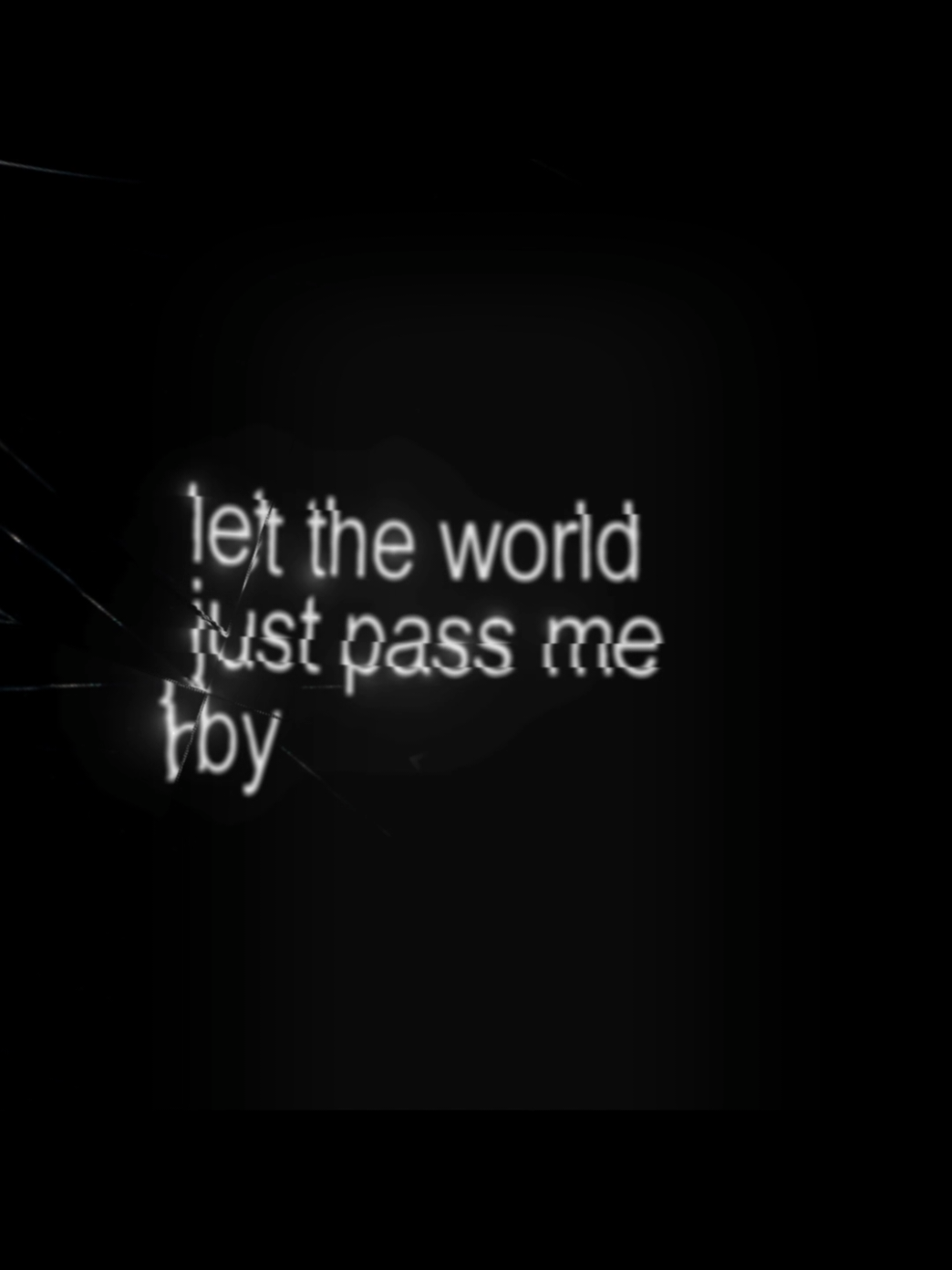 let the world just pass me by . . #myordinarylife #thelivingtombstone #lyrics #edit #fyp 