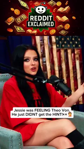 Jessie was feeling Theo Von he just didn't get the HINT 🤦👀 #fyp #jessiemurph #theovon @Theo Von @J E S S I E  M U R P H 