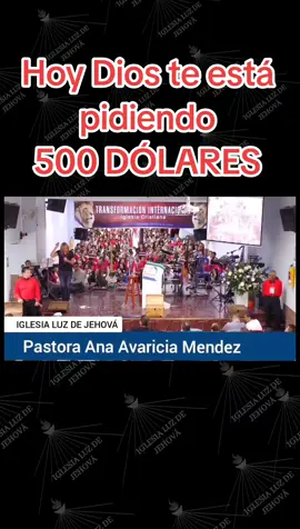 @Iglesia Luz De Jehová @Iglesia Luz De Jehová 2 @Pastora Raquel Avaricia Tovar @Mucamas de Jehová  #iglesiainternacionalLuzDeJehova #diezmo #ofrenda #biblia #fe #iglesiacristiana #iglesiaevangelica #cristianos #cristianosentiktok #parati #videoviral #viralvideo #viral #españa🇪🇸 #eeuu🇺🇸 #uruguay #colombia🇨🇴 #venezuela🇻🇪 #paraguay #argentina #ecuador #bolivia #republicadominicana #honduras #mexico 