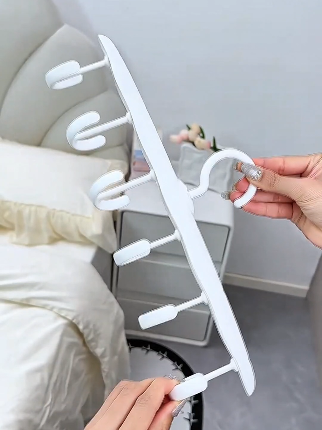 Hanger Gantungan Topi Baju Cantolan Jemuran Underwear Plastik Model Cabang #hanger #hangergantungan #hangergantung6in1 #hanger6in1 #fyp 