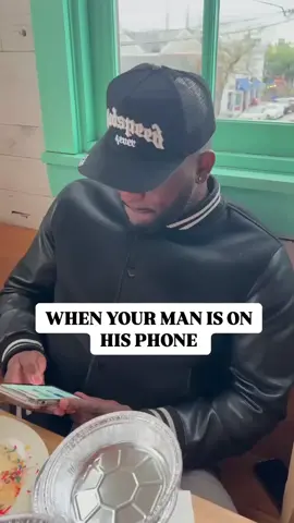 If wifey isn’t on the phone, hubby shouldn’t be either. It’s simple girl math! DUH!!!