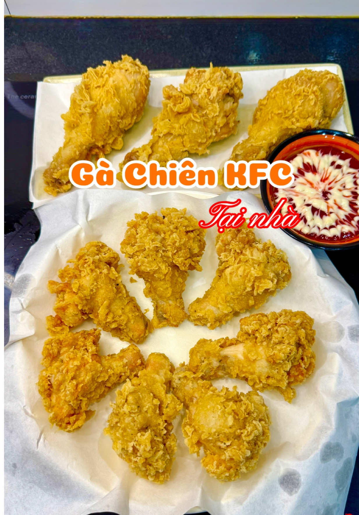 Trả lời @𝑇ℎ𝑎𝑛ℎ𝐻𝑢̛𝑜̛𝑛𝑔 🎀 Gà chiên kiểu KFC tại nhà, giòn bên ngoài, mềm ngọt mọng nước bên trong. #ancungtiktok #nauancungtiktok #LearnOnTikTok #xuhuong #diepthichnau888 #fyp #gachienkfc #cachlamgachien