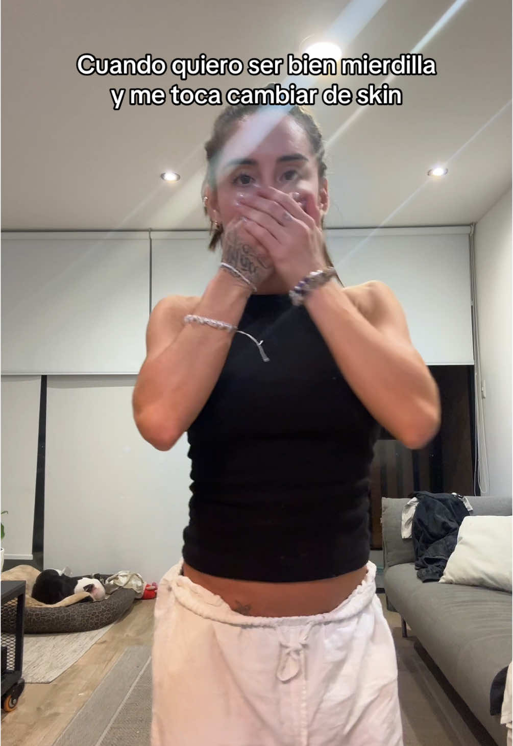 Quedé  #fy #parati #tren #skin