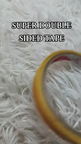 SUPER DOUBLE SIDED ADHESIVE Tape! #tape #sticky #glued #doublesidedtape 