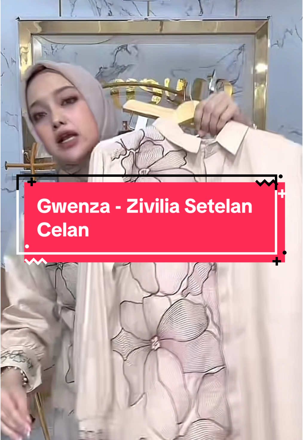 Gwenza - Zivilia Setelan Celan#gwenza #dress #gamis #oneset #cantikbanget #fyppppppppppppppppppppppp 