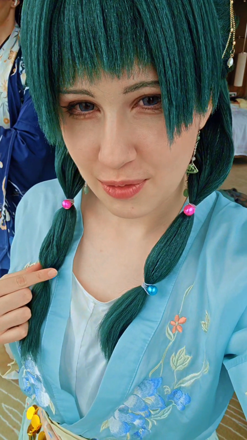 тгк: weey_y #косплей #cosplay #rec #лягушка #монологфармацевта #jinshi #маомао #maomao 