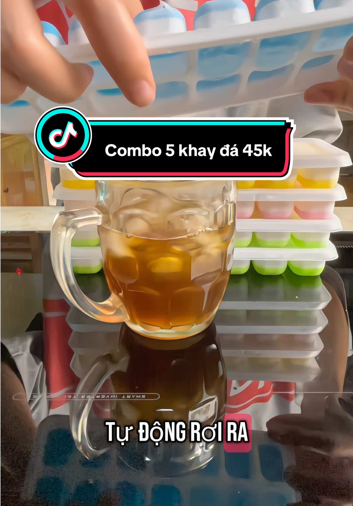 Lấy đá chưa bao giờ dễ thế! Combo 5 khay silicon mềm có nắp – chỉ 45K. Đá không dính, không vỡ khay, không ám mùi tủ lạnh. #KhayLàmĐá #KhayĐáSilicon #TiệnLợiGiaĐình #MẹoNhàBếp #ĐồGiaDụngThôngMinh #ReviewĐồTiệnÍch #ShopeeFinds #GiáRẻBấtNgờ #DealHot #KhayĐáCóNắp #Mua1LầnDùngLâu #NộiTrợThôngMinh 