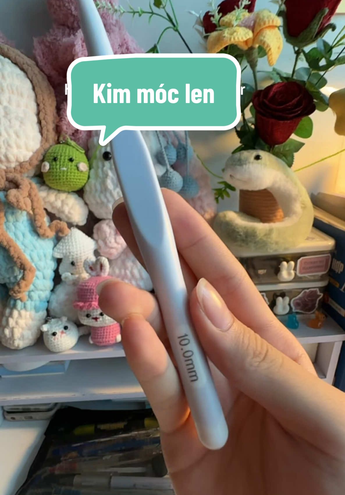 Kim móc len 10.0mm #duykhanhunboxing✨ #DKhánh✈️🇰🇷 #xinh #xuhuong #rẻ #kimmoc 