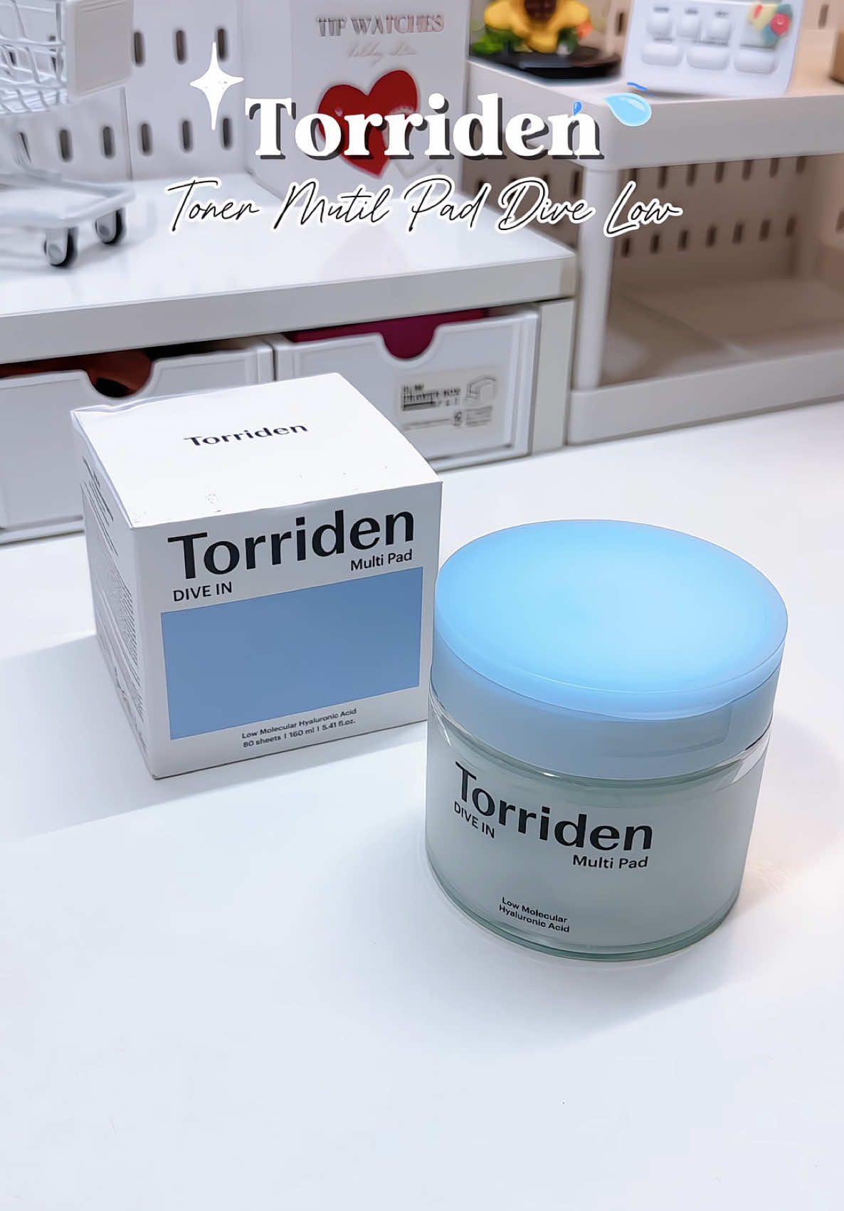 Tonerpad cấp ẩm mà tui iu thích #tonerpad #torriden #torridendiveinmultipad #skincare #beauty #kbeauty #viral #foryou #fyp 