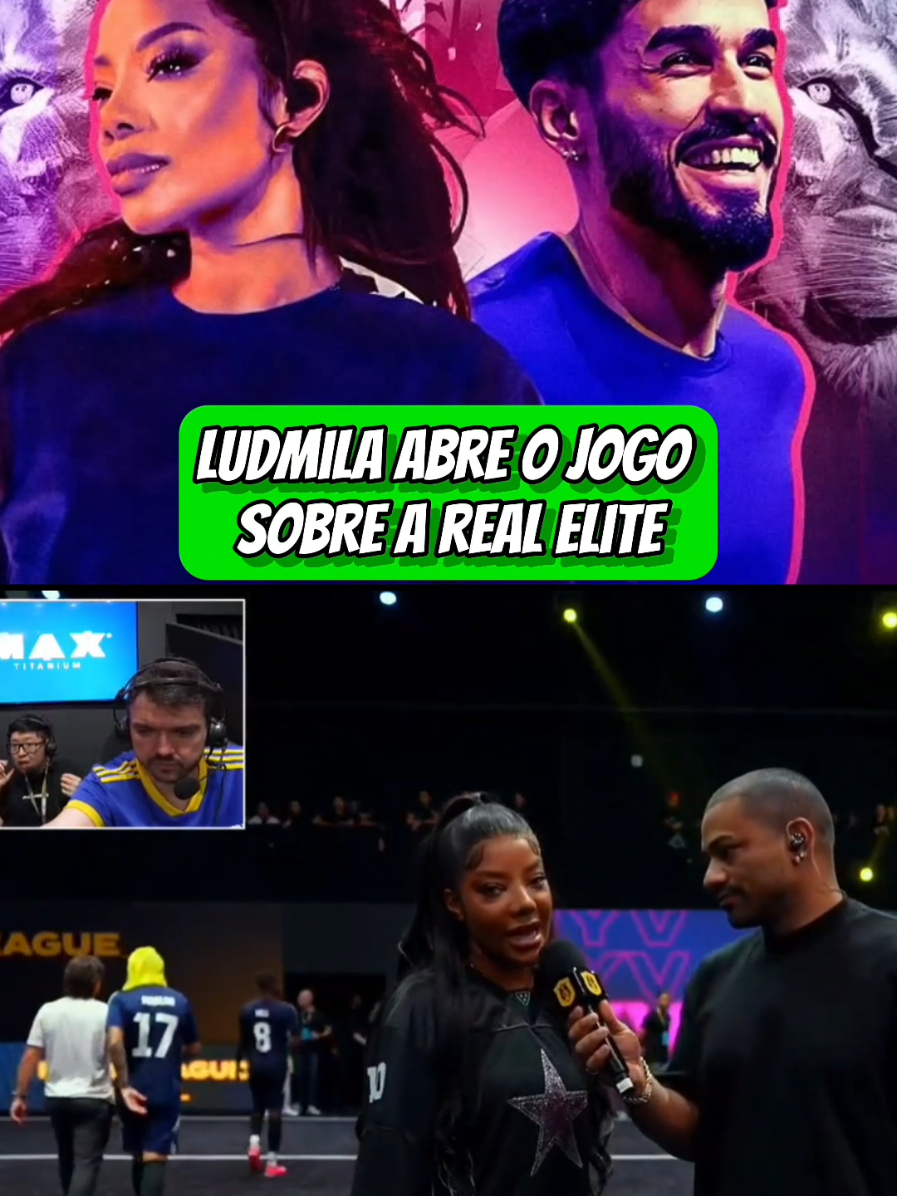 Ludmila farpa Real Elite. #Ludmila #kingsleague #kingsleaguebrasil #cortes #fyupage #fyy #fypシ゚ 