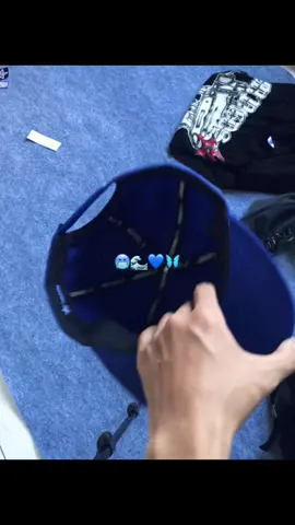 blue😍 #fyp #topi #topikeren #topibordir #topiropehat 