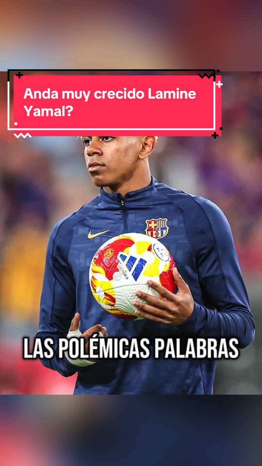 Lamine Yamal perdió ya perdió el piso? En rueda de prensa le preguntaron si era verdad que andaba muy crecidito, a lo que respondió que “mientras gane no me pueden decir nada, cuando me ganen sí”. #deportesentiktok #futbolentiktok #futbol⚽️ #lamineyamal #barcelona #xavidinatale 