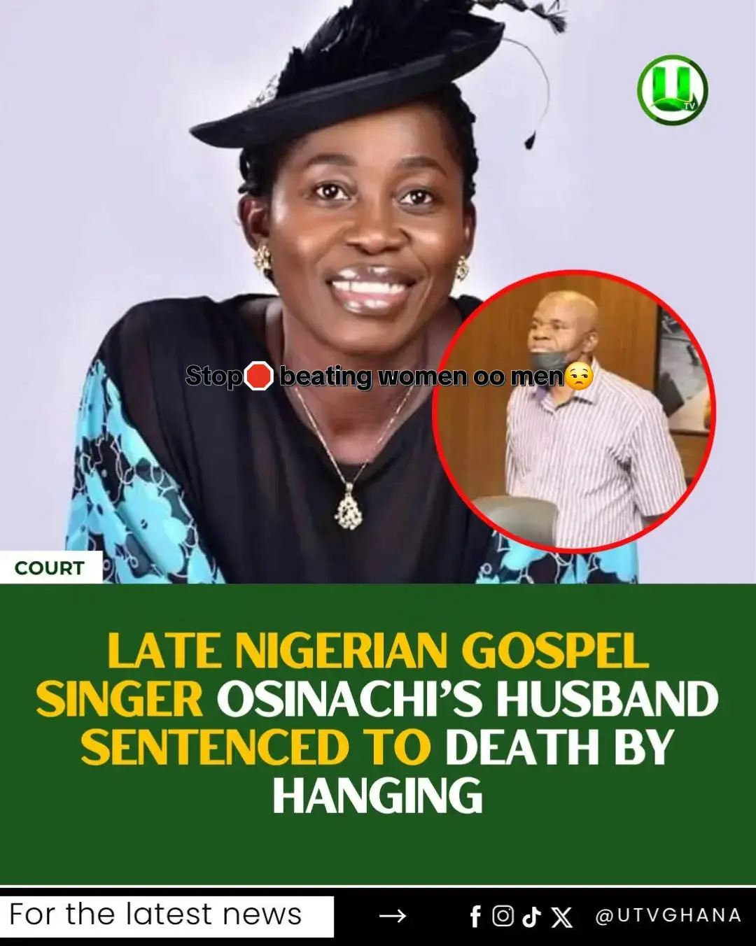 😭Gospel singer Osinachi husband Peter Nwachukwu will be sentenced to Ddéåtth by håɲɠging 😭after being found güilty over béåtìŋg his wife to Ddéåtth (Watch). Now  their children will be left as ōrphans. This is såɗ 😥